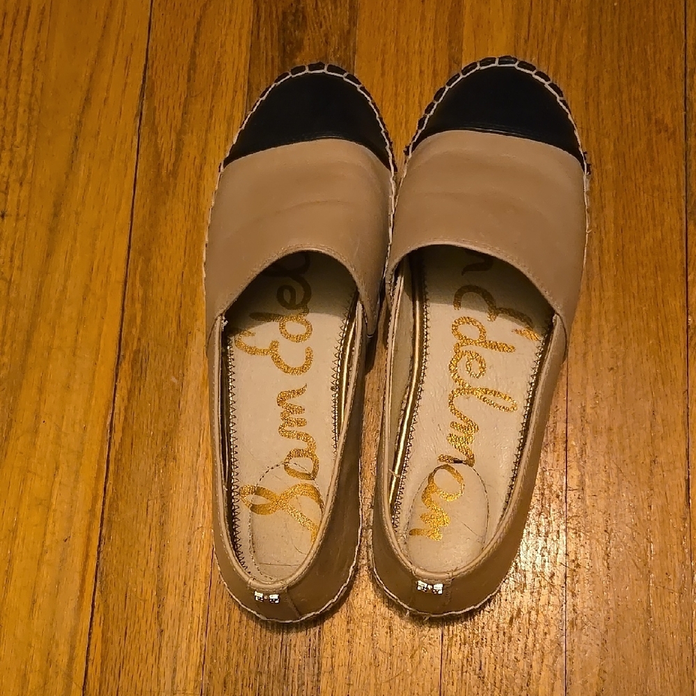 Sam Edelman Women's Tan and Black Espadrilles